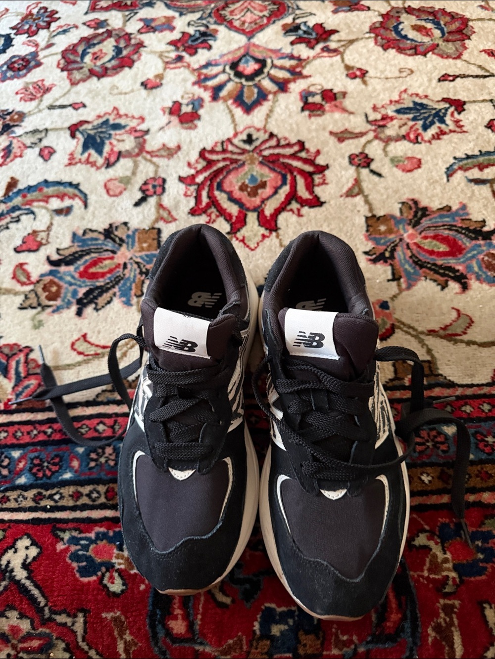 New Balance Black and White Training Sneakers